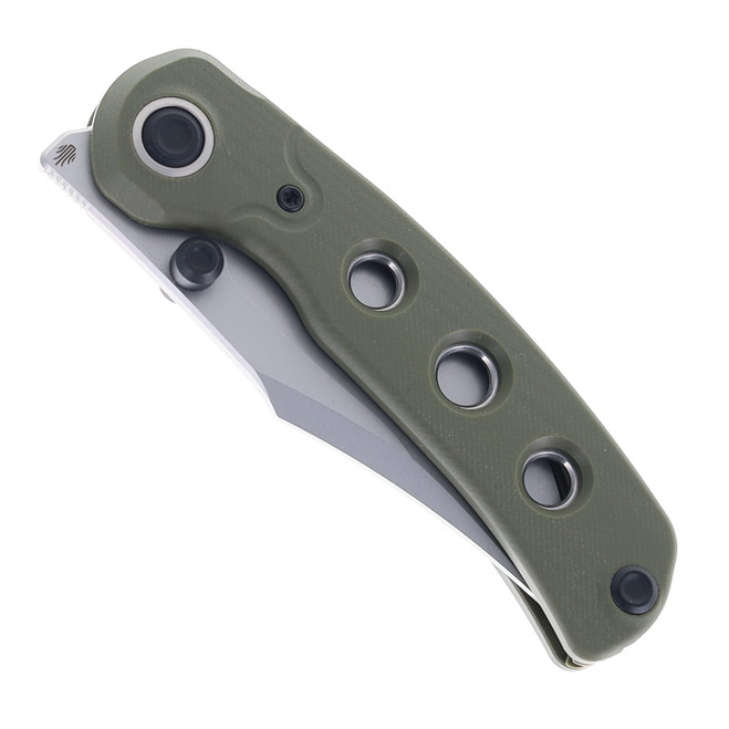 Kizer Pioneer Folding Knife Green G10 Handle Blasted/Stonewashed