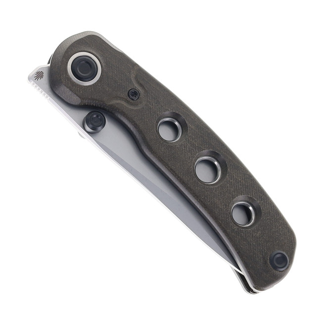 Kizer Pioneer Folding Knife Gray Richlite Handle Blasted