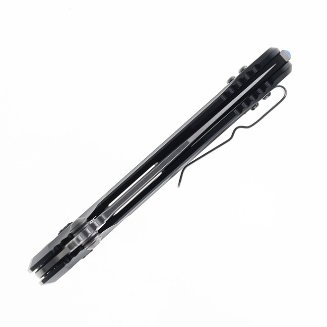 Microtech Socom Delta Ram-Lok Folding Knife Black Aluminum Handle
