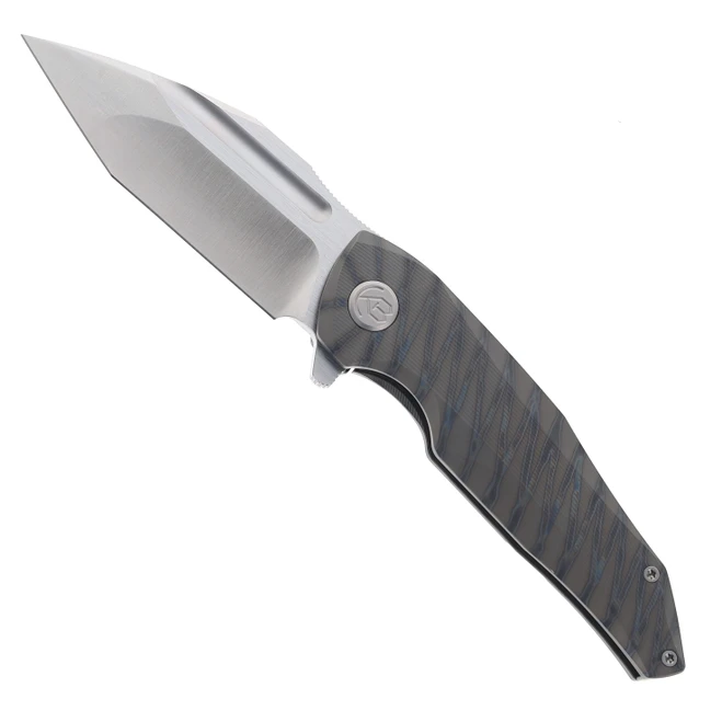 KB Knives Navigator Folding Knife Flamed Titanium Handle M390 Blade KB458B