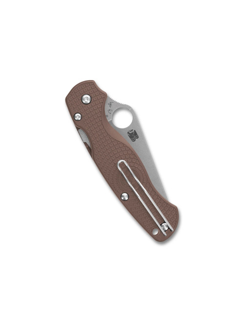 ののの Spyderco Sprint Run Paramilitary 2 Lightweight Folding Knife Brown