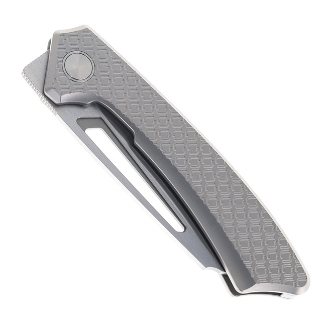Coming Soon) Gecko Customz Pictus XL V2 Folding Knife Titanium
