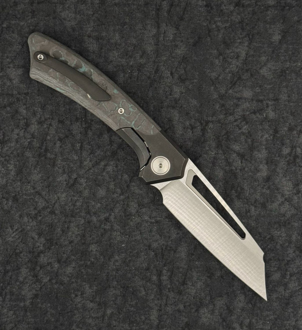 Gecko Customz Pictus XL V2 Folding Knife Blackwashed Titanium