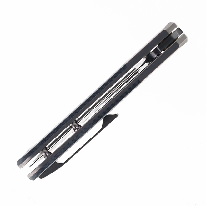 専用ページ★ Knife Standards RR Station Frame Lock Folding Knife Silver Twill
