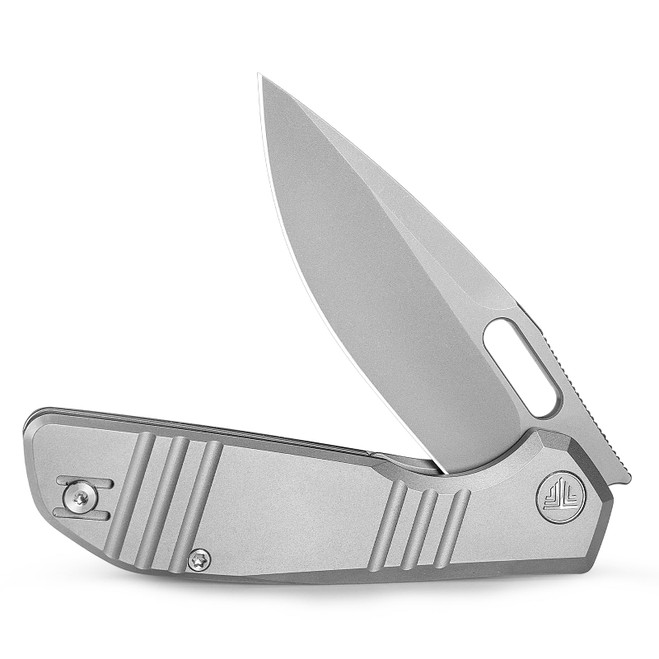 Trivisa Knives Gecko-S Liner Lock Folding Knife Stonewashed M390