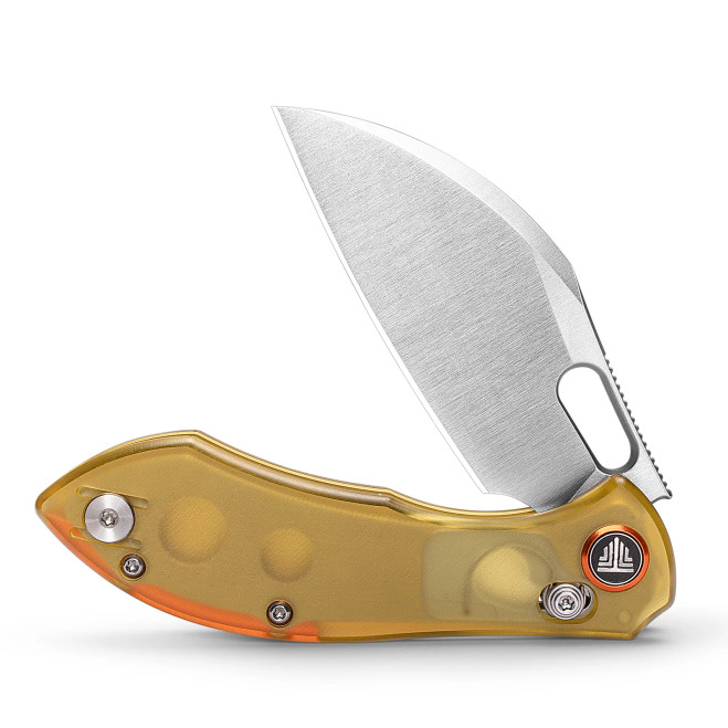 Trivisa Knives Batwing-YP Crossbar Lock Folding Knife Sandblasted