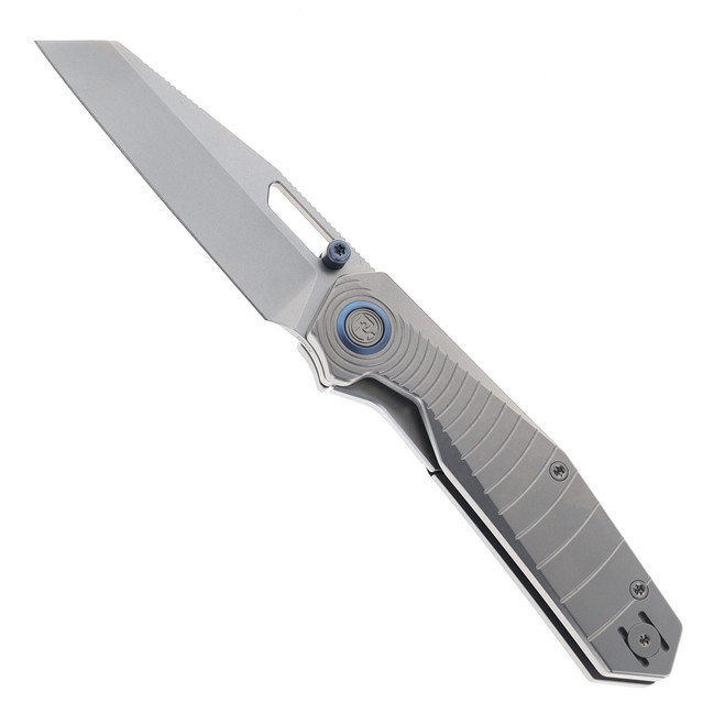 (Coming Soon) Divo Knives SmallBoy Pocket Knife Titanium Handle S90V Stonewashed Blade