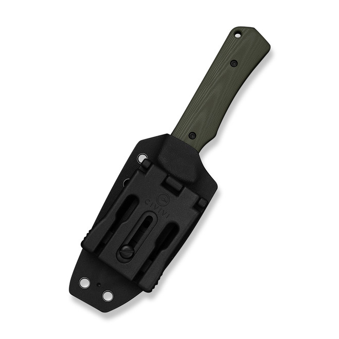 Civivi Jencks Fixed Blade Knife OD Green G10 Handle 14C28N Plain