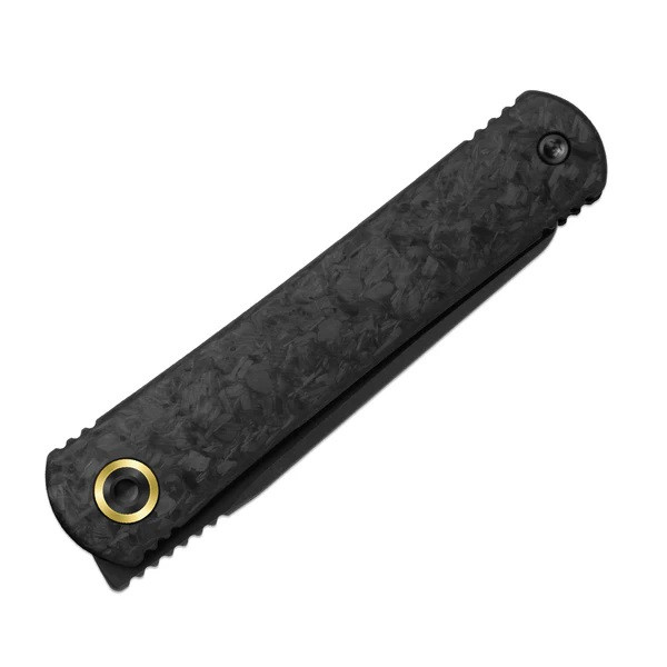 S。 Kizer Feist 3 Folding Knife Matte DLC Ultra Titanium/Carbon Fiber