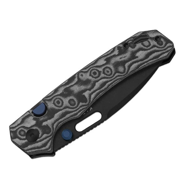Kizer Outposter Folding Knife Black Norplex UltreX Micarta Handle