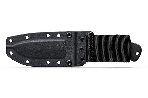 Olive Knives Arbor Fixed Blade Knife Matte Black Handle Elmax Drop