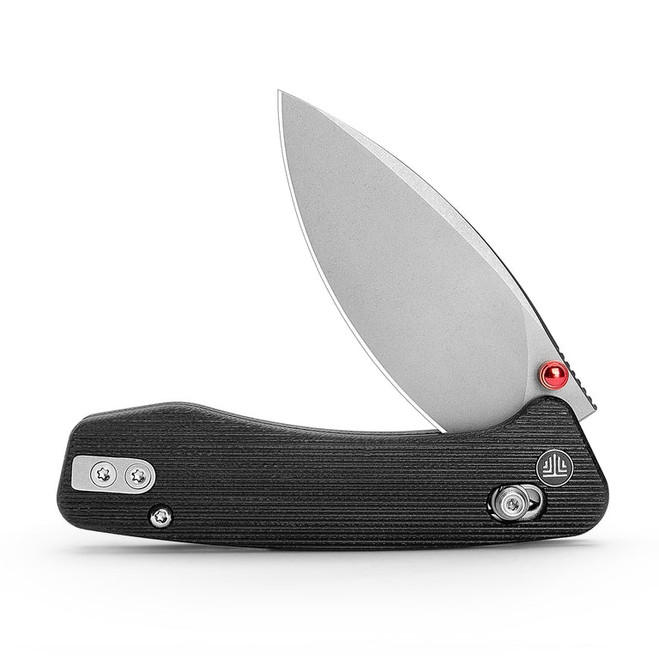 Trivisa Koala-BG Folding Knife Black G10 Handle N690 Drop Point