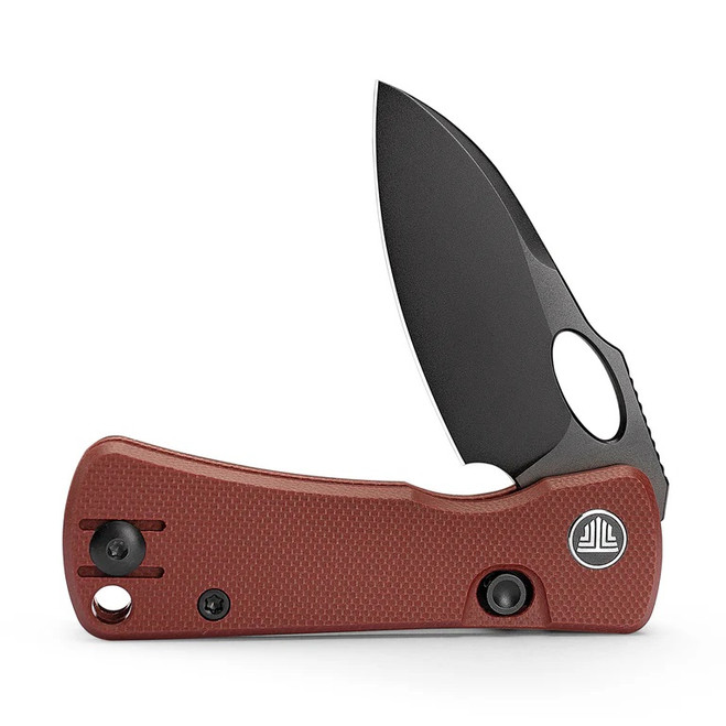 Trivisa Andromeda-RG Folding Knife Red G10 Handle 14C28N Drop