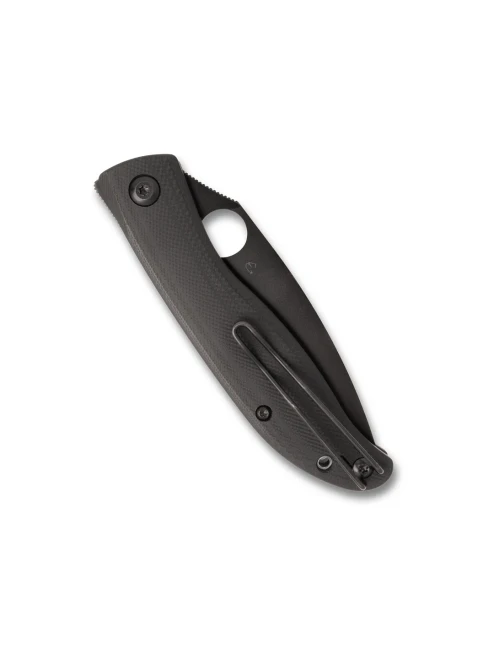 Spyderco Mantra 4 LinerLock Folding Knfe Black Micarta 8Cr13MoV