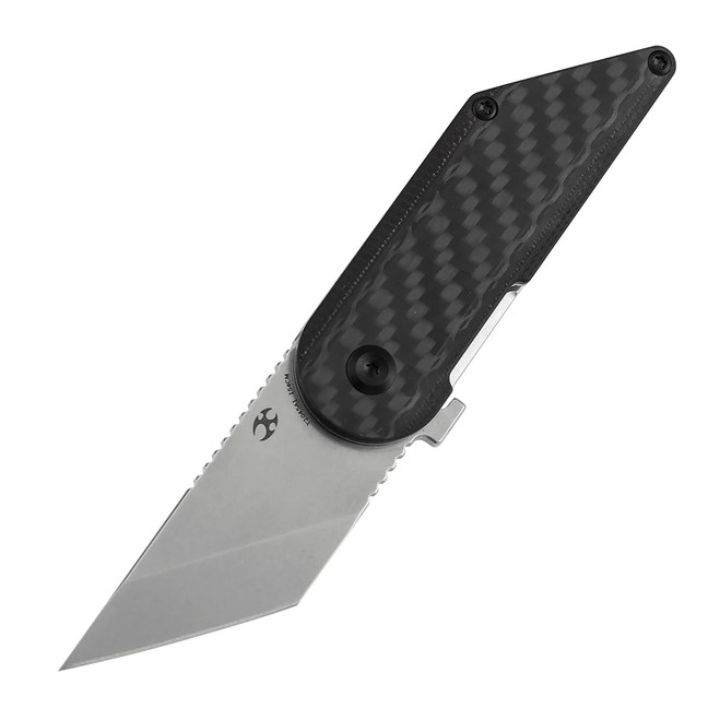 Kansept Dash Folding Knife Black Twill Carbon Fiber/G10 Handle