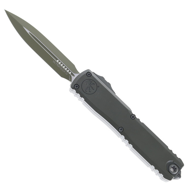 Microtech Ultratech Gen IV OTF Automatic Knife Magpul OD Green Bazooka Aluminum Handle D/E M390MK Blade 11224-1MPOD-C10Z21