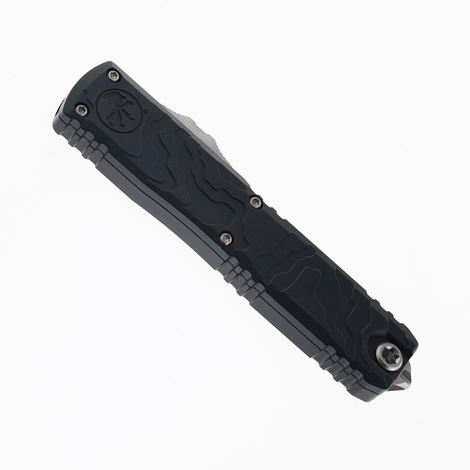 Microtech Ultratech Gen IV OTF Automatic Knife Topo Black Aluminum