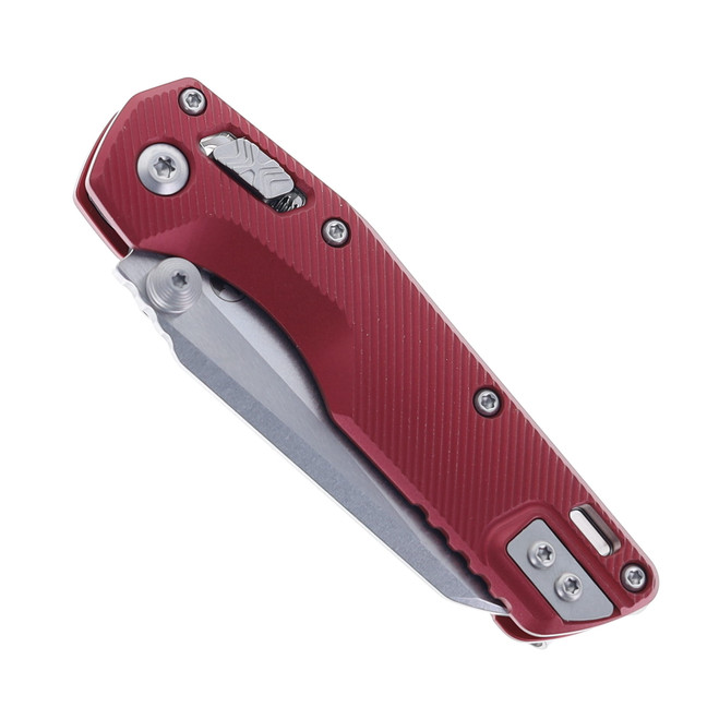 Microtech MSI Ram-Lok Mini Folding Knife Merlot Fluted Aluminum