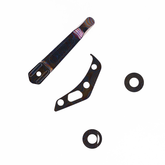 Divo Growler V3  Zircuti Hardware Kit (Clip, Back Spacer, Pivot Collar)
