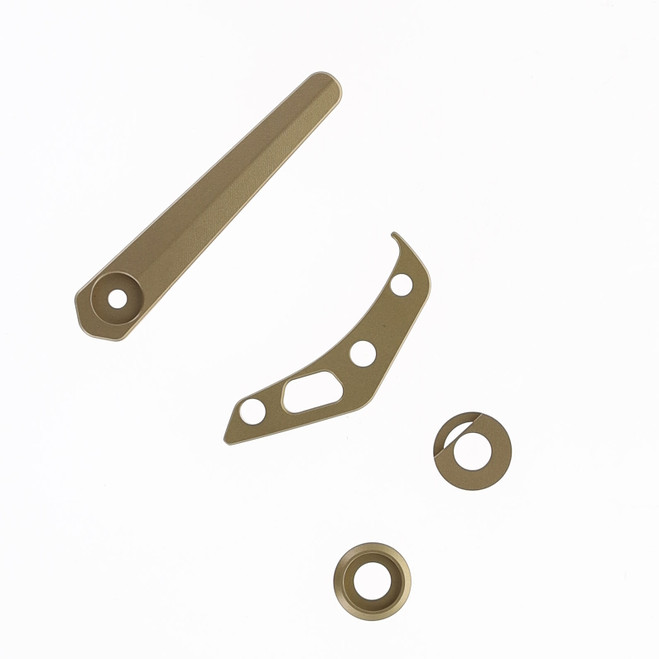 Divo Growler V3 Brass Hardware Kit (Clip, Back Spacer, Pivot Collar)