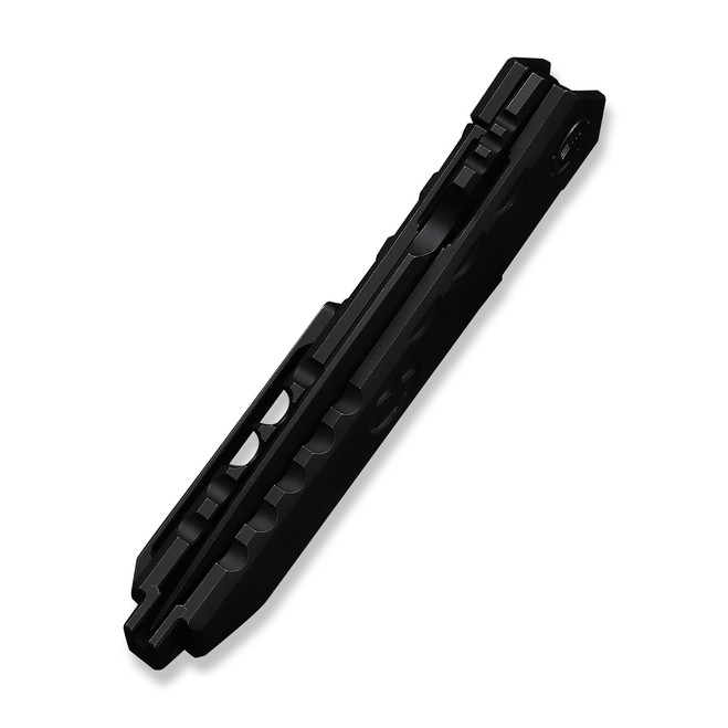 ❷、❸ WE Knife Capstan Folding Knife Black Titanium Handle M390 Drop