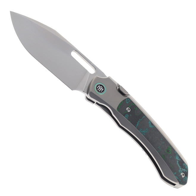 Remette RT-Orca Folding Knife Titanium & Kelp Bed CamoCarbon Handle M390 Blade ORCAKD