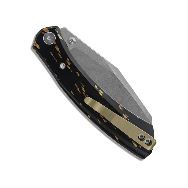 ミニ M Miguron Karok Folding Knife Black Aluminum Handle D2 Sheepsfoot
