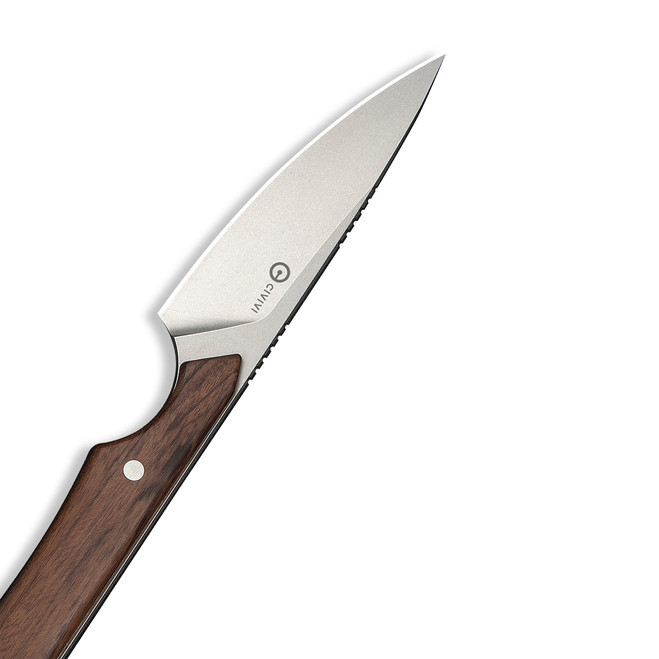 CIVIVI High Grass Field Fixed Blade Knife Guibourtia Wood Handle