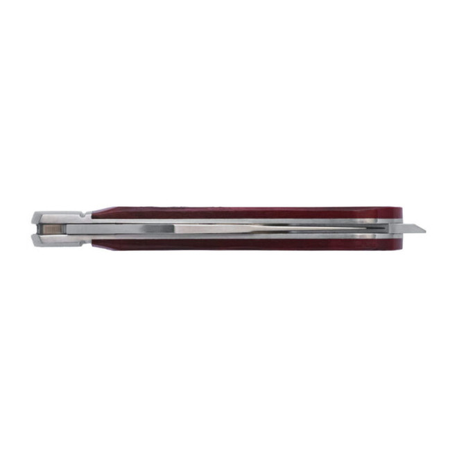 RoseCraft Appalachian Jack Folding Knife Red Barnboard Jigged Bone