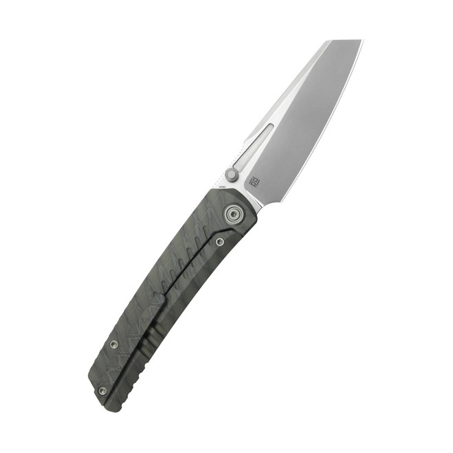 KB Knives Insomnia Folding Knife Flamed Titanium Handle 3.46