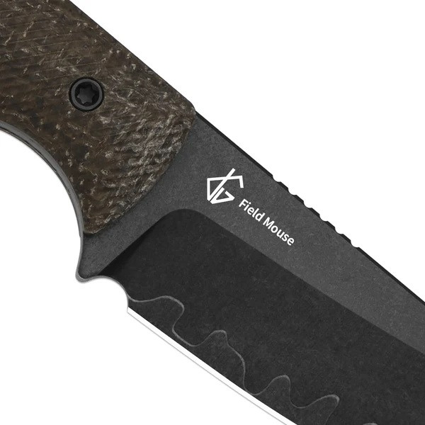 Kizer Field Mouse Fixed Blade Knife Glow-in-the-Dark Canvas