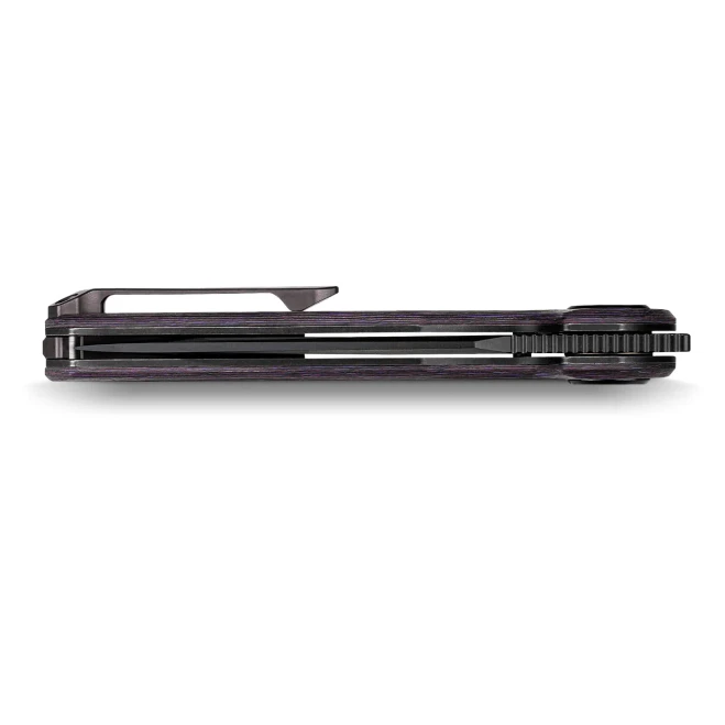 Vosteed Thunderbird V Folding Knife Purple Haze FatCarbon Handle