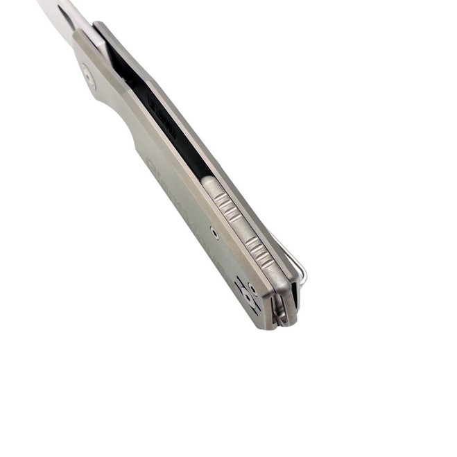 toshi63wave　maxim GiantMouse ACE Zoobie Folding Knife Titanium Handle Elmax Plain
