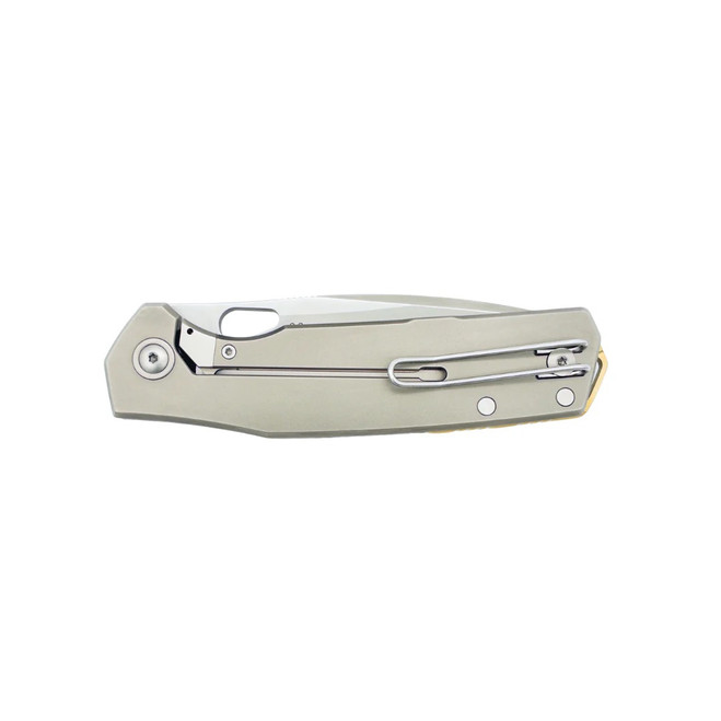 GiantMouse ACE Zoobie Folding Knife Black G10/Titanium Handle