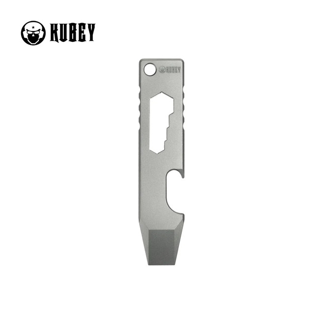 Kubey Gray Titanium Pry Bar Sandblast KU507A
