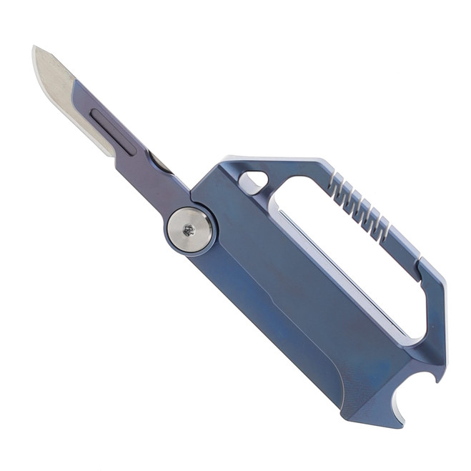 Rike Hasp-B Multifunctional Tool Blue 6AL4V Titanium Hasp-B