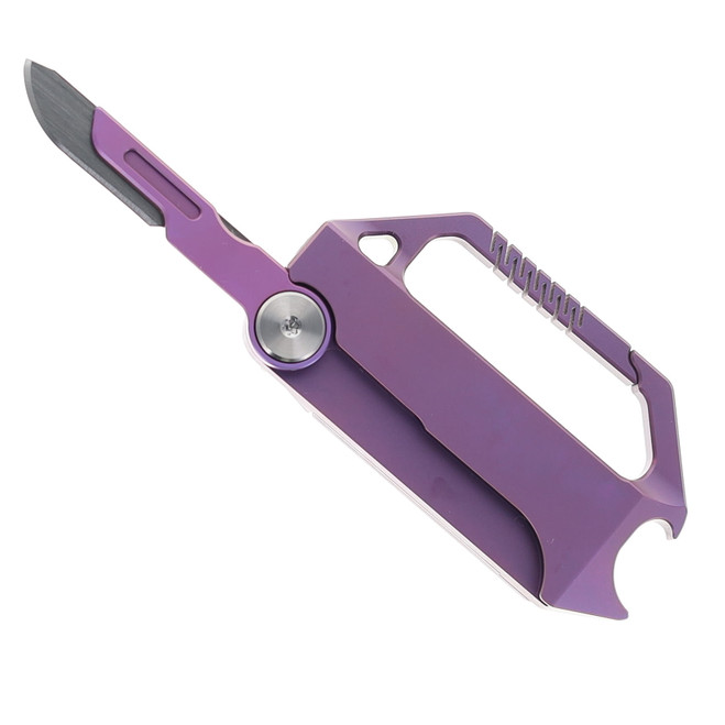 Rike Multifunctional Tool Purple 6AL4V Titanium Hasp-Pu