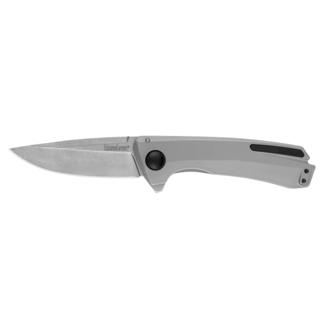 Kershaw Comeback Framelock Folding Knife 8Cr13MoV Stonewash Blade Stainless Steel Handle 2055