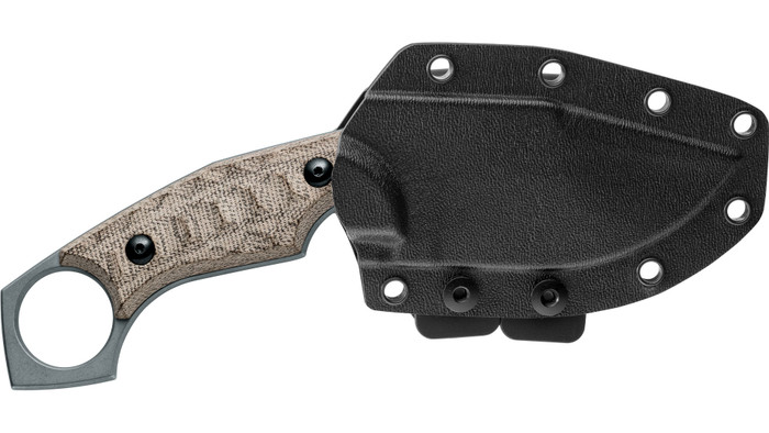 MKp様 Fox Monkey Thumper Fixed Blade Knife OD Green Micarta Handle