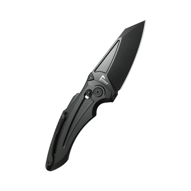 KB Sumo Crossbarlock Folding Knife DLC Titanium Handle M390 Plain