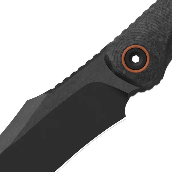 Kizer Pioneer Fix Fixed Blade Knife Black Carbon Fiber/G10 Handle