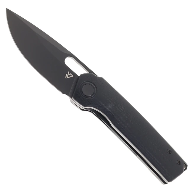 Vanguard Gavco Breaker G10 Folding Knife Black Handle 3.25" Black PVD 14c28n Steel