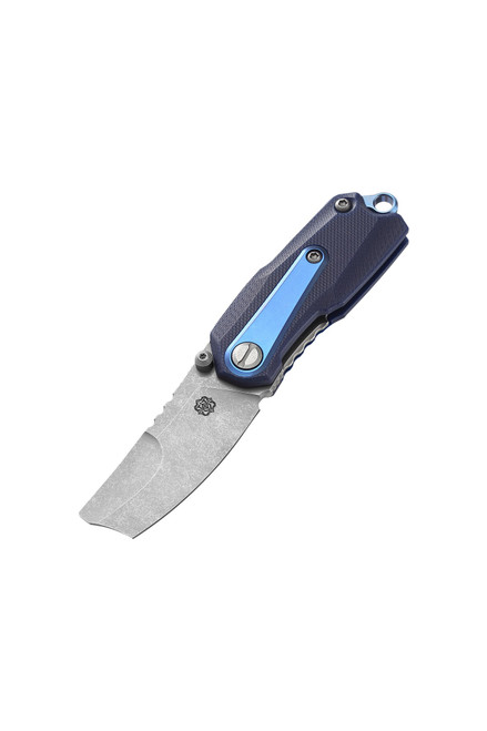 Poikilo Blade Thermic Tactical Ambient 2026D Folding Knife Navy Blue G10 1.89" Stonewash M390 Sheepsfoot