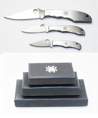 Spyderco Bug Set 3 Knives The Bug, Honeybee, Grasshopper C133P C137P & C138P