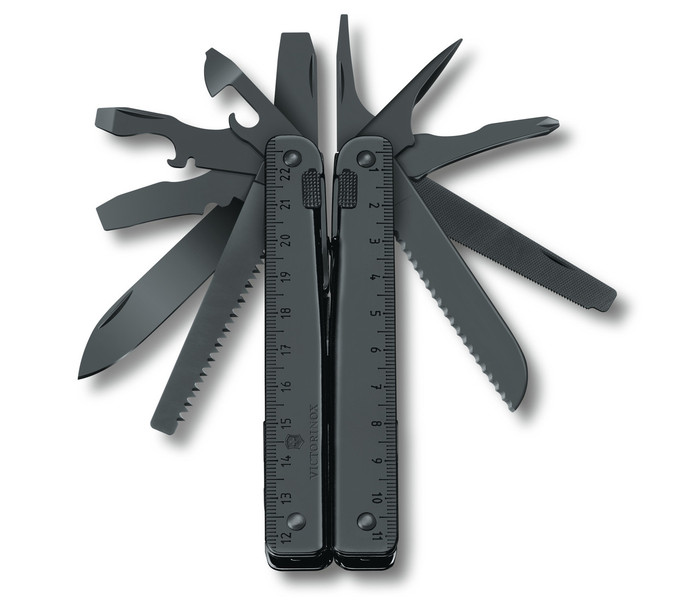 Victorinox Swiss Tool BS Black Oxide Steel 29 Tools 3.0323.3CNUS2