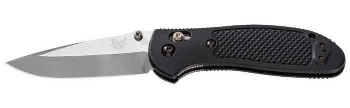 Benchmade Griptillian Axis Knife Black Handle Plain S30V Edge 551-S30V