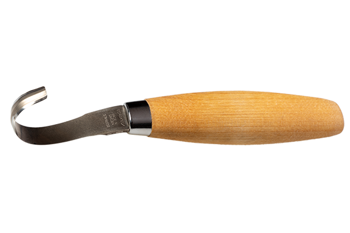 Mora Hook Carving Knife 162 Double Edge Hook Blade Wood Handle 13388 Mora Hook Carving Knife 162 Double Edge Hook Blade Wood Handle 13388
