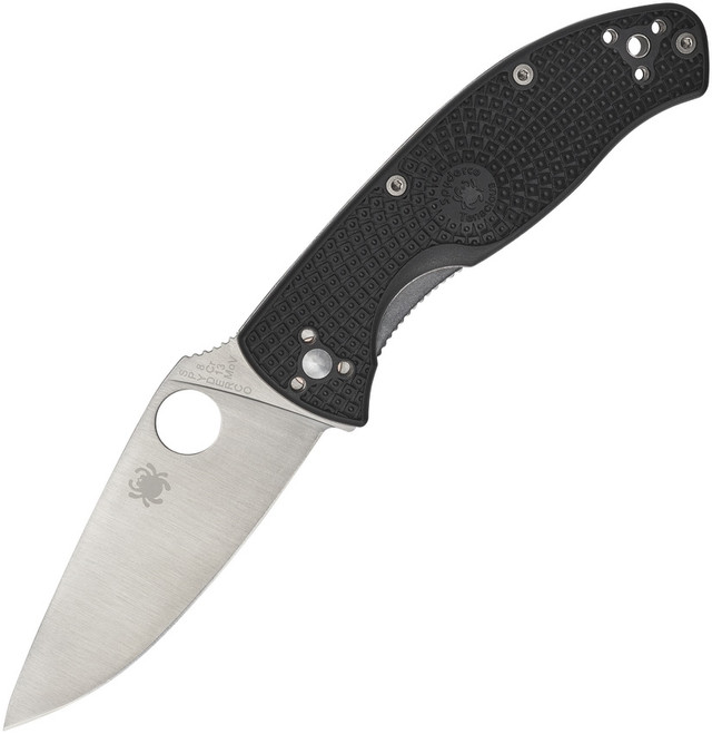Spyderco Tenacious Lightweight Liner Lock Knife Black FRN Handle