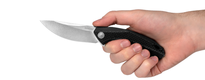 Discontinued Kershaw Tumbler Sub Frame Lock Flipper Knife Black