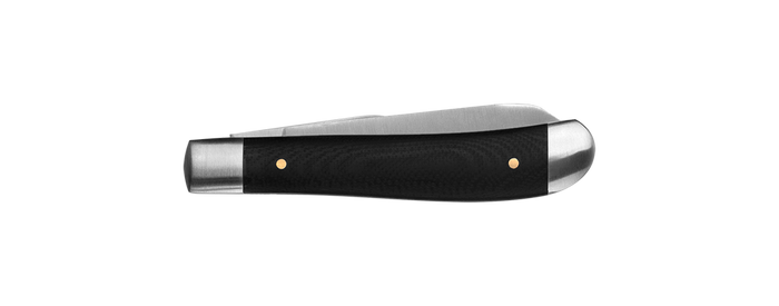 Kershaw Gadsden Slip Joint Knife Black G10 Handle Two Plain Satin